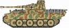 Dragon 7508 Berge-Panther mit Pz.Kpfw.IV Turm (1:72)
